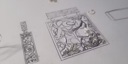Georgische Cloisonn\u00e9 Emaille an der VHS Linz