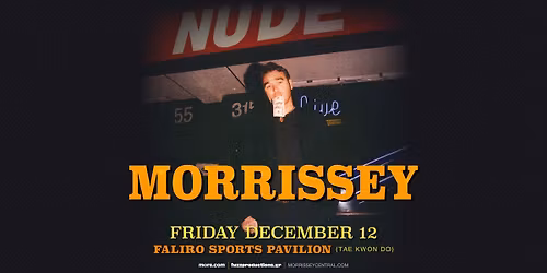 MORRISSEY LIVE IN ATHENS | TAE KWON DO | 12.12.2025
