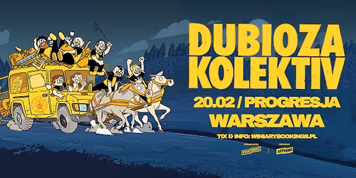DUBIOZA KOLEKTIV \/ 20.02.26 \/ Progresja, Warszawa