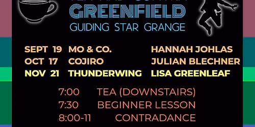 3rd Friday Tea Dance Finale: Thunderwing with Lisa Greenleaf