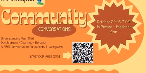 Community Conversations - Understanding Your Child 