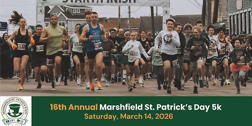 16th Annual Marshfield St. Patrick's Day 5k