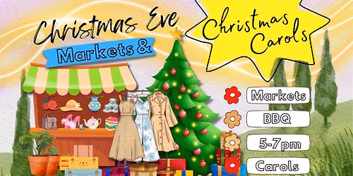 Christmas Eve Markets & Carols on the lawn