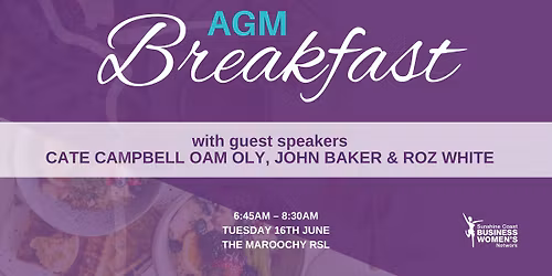 June AGM Breakfast