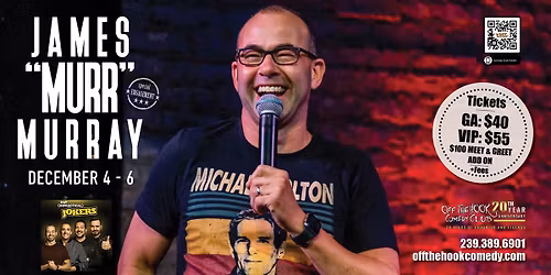 James \u201cMurr\u201d Murray: The Errors Tour Live In Naples, Florida!