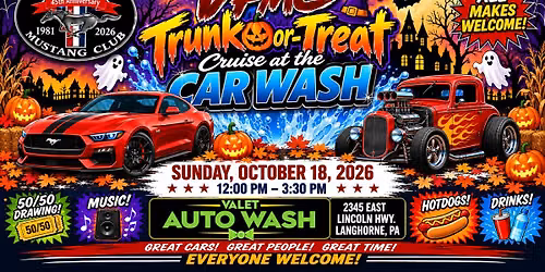 Trunk-or-Treat Cruise at the Car Wash
