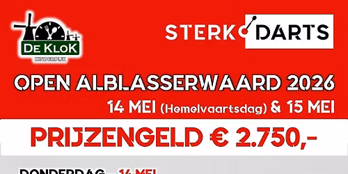 Open Alblasserwaard 2026 [Hemelvaartsdag]