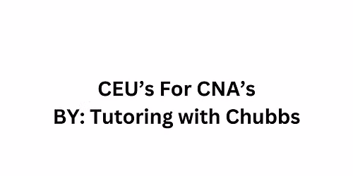 AM: Fluid & Electrolytes for CNA's PM: Understanding Cancer