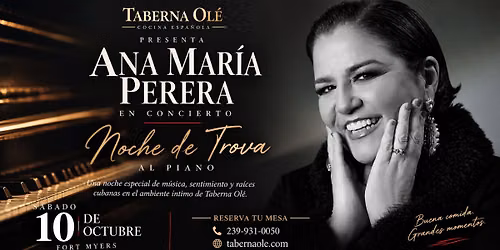 ANA MARIA PERERA EN CONCIERTO!