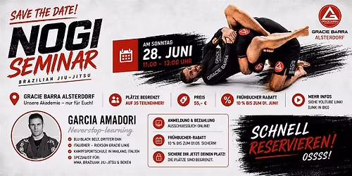 Nogi Seminar mit Garcia Amadori  (GB Members)