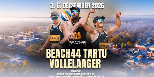 Beach44 rannavollelaager Tartus