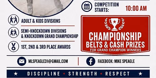 The Carolina Knockdown Challenge Karate Tournament