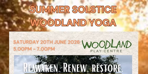 Summer Solstice Woodland Yoga