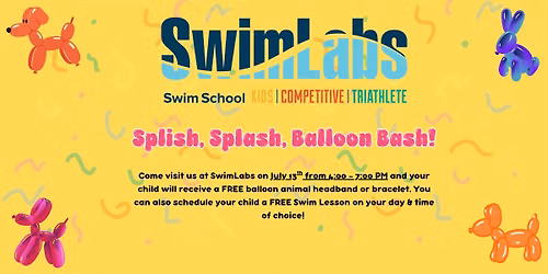 Splish, Splash & Balloon Bash!