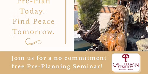 Pre-Planning Seminar: Peace of Mind for You and Your Family