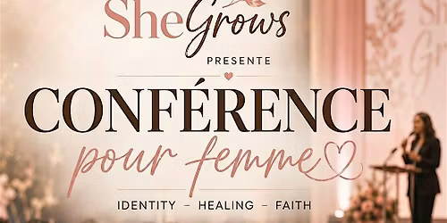 conf\u00e9rence pour femme - Identit\u00e9-Gu\u00e9rison-Foi