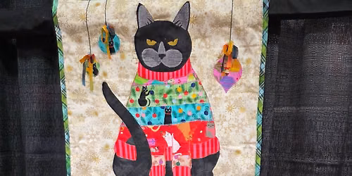 Trouble & Boo Raw Edge Applique Class with Sandi