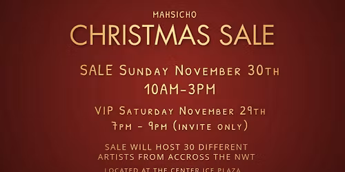 Mahsicho Christmas pop up shop
