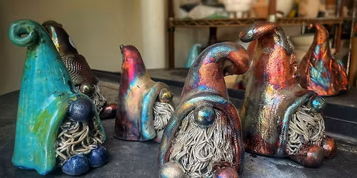 Raku Workshop: Paint & Fire Gnomes