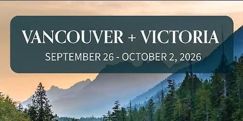 Vancouver\/Victoria with Pam Lundell this Fall