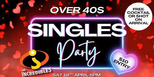 \ud83d\udc96 SINGLES PARTY Over 40s! \ud83d\udc96