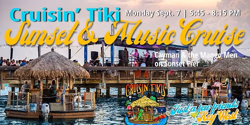 Island Tiki Sunset & Music Cruise