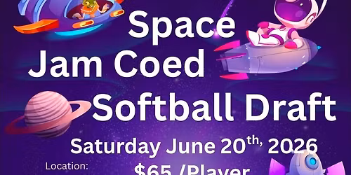 Space Jam Coed Softball Draft