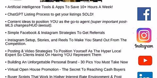Keller Williams Realty Success Special Event: AI, Social Media & Branding S