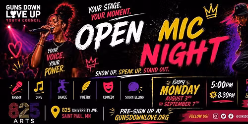 Vibe Sessions - Youth Open Mic Nights