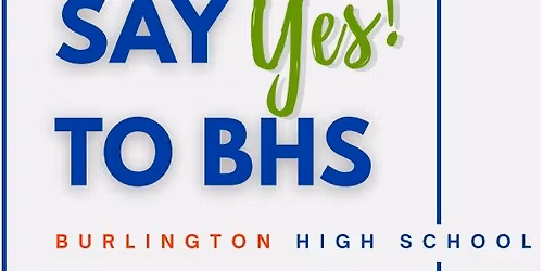 Burlington High School tours