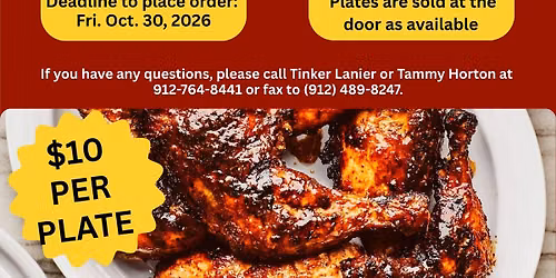 Ogeechee Area Hospice and Friends Chicken Dinner
