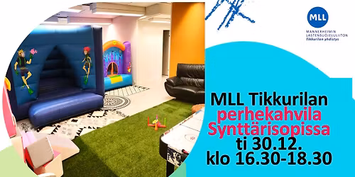 Perhekahvila 30.12.2025 Syntt\u00e4risopissa!