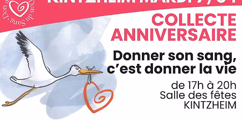 Venez donner votre sang \u00e0 Kintzheim