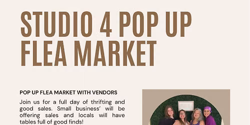 Studio 4 Pop Up Flea Market 