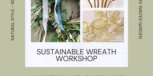 🌿Sustainable Festive Wreath Workshop🌿