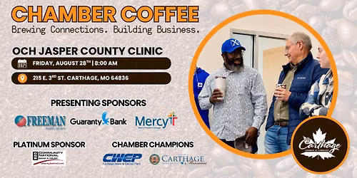 Chamber Coffee - Hosted by: OCH Jasper County Clinic