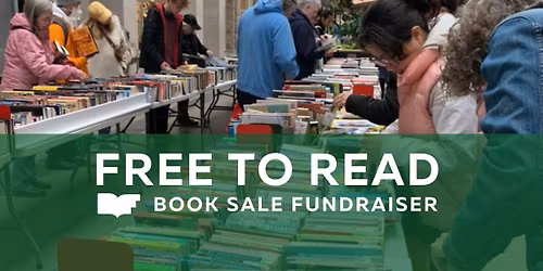 Free To Read - Book Sale Fundraiser