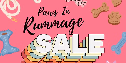 Paws In Rummage Sale
