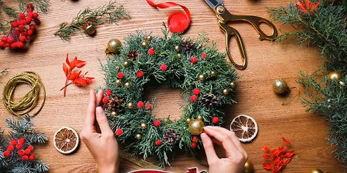 Christmas Wreath Making Masterclass At The Barley Bar & Restaurant 