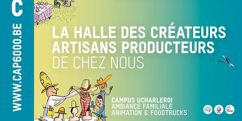 La Halle des Créateurs, Artisans & Producteurs - édition #5 — CampusUCharleroi