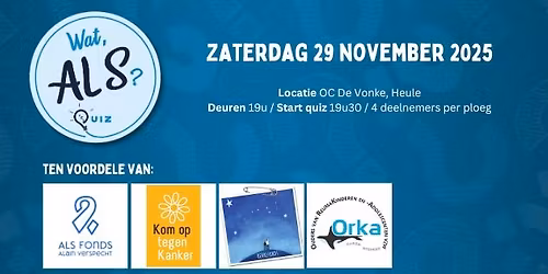 6de Wat, ALS? Quiz