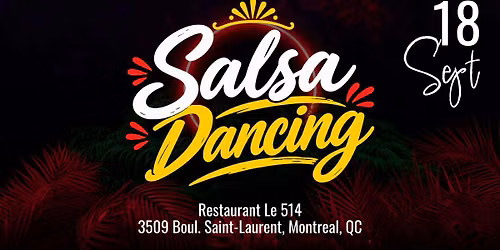 Soir\u00e9e Latine - Salsa Dancing Class