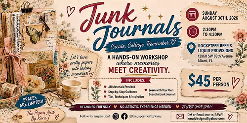 Junk Journals: Create, Collage & Remember \u2702\ufe0f
