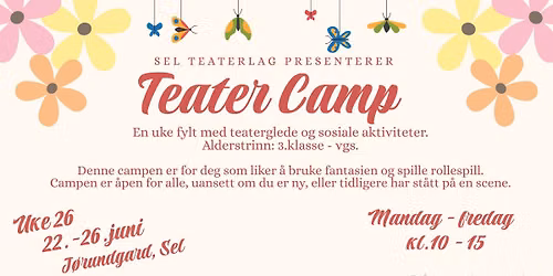\ud83c\udfadTeatercamp\ud83c\udfad