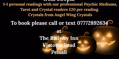 Psychic Evening & Crystals - Railway Pelsall