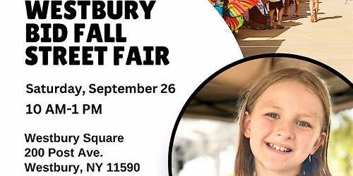 Kids Market at Westbury BID Fall Street Fair