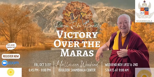 Ringu Tulku Rinpoche: Yeshe Tsogyal Guru Yoga + Weekend Victory Over the Maras
