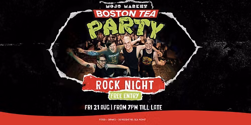 Boston Tea Party Rock Night \ud83d\ude0e\ud83e\udd18\ud83c\udfb8\ud83d\udd25