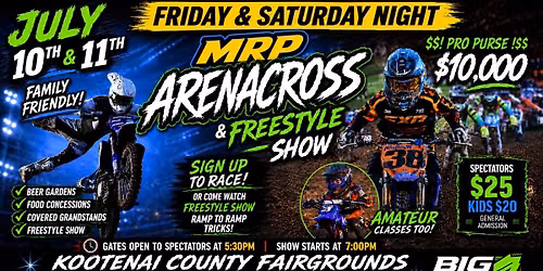 2026-CDA ARENACROSS RACES!