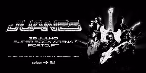 JUANES | WORLD TOUR 2026 - 26 JULHO, PORTO